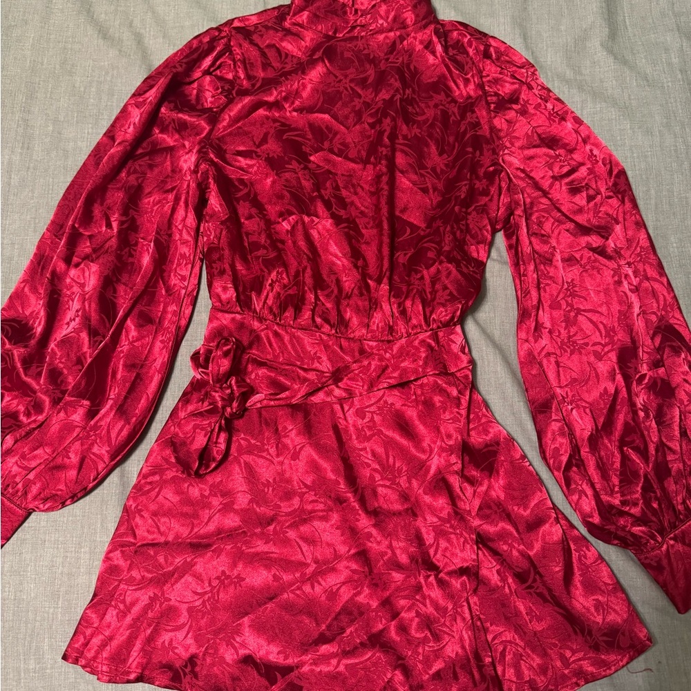 Flying Tomato Red Skort Romper